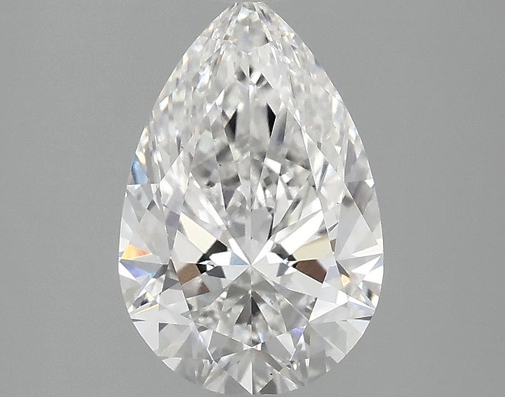 2.03 Carat Pear Shaped Excellent Cut VS1 IGI Certified Lab Grown Diamond