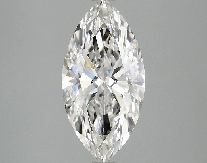2.9 Carat Marquise Shaped Ideal Cut VVS2 IGI Certified Lab Grown Diamond