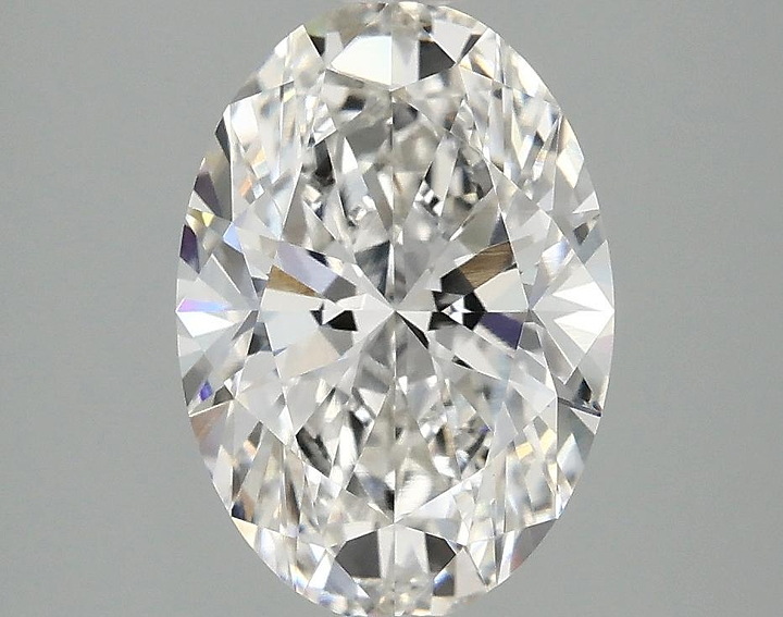 2.54 Carat Oval Shaped Ideal Cut VVS2 IGI Certified Lab Grown Diamond