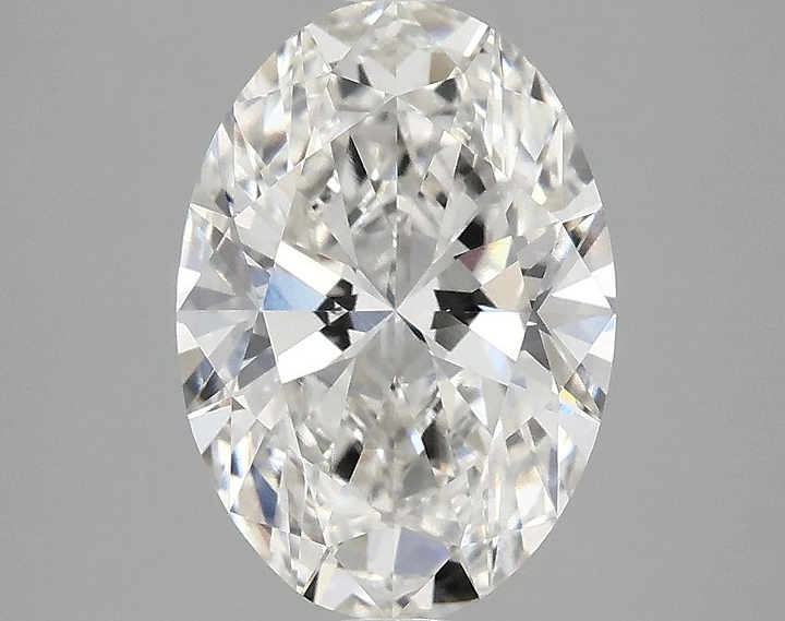 2.58 Carat Oval Shaped Ideal Cut VVS2 IGI Certified Lab Grown Diamond