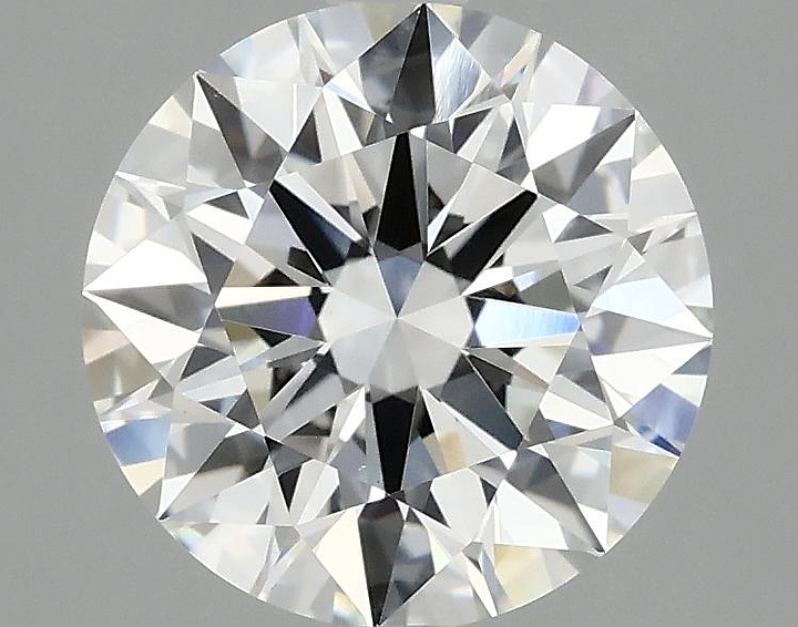 2.57 Carat Round Shaped Ideal Cut VVS2 IGI Certified Lab Grown Diamond