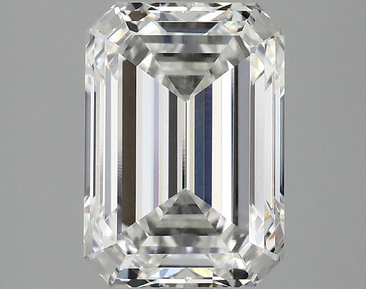 3.0 Carat Emerald Shaped Ideal Cut VVS2 IGI Certified Lab Grown Diamond