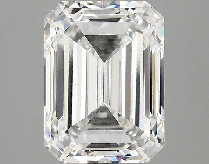 2.97 Carat Emerald Shaped Excellent Cut VS2 IGI Certified Lab Grown Diamond