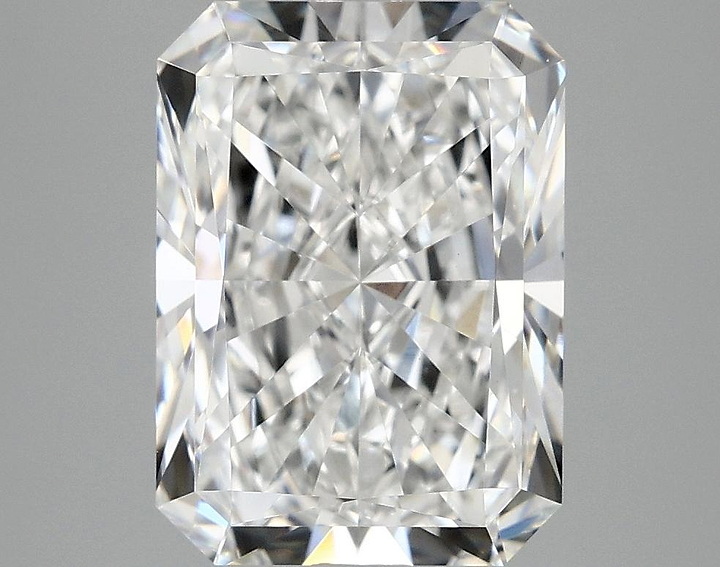 4.02 Carat Radiant Shaped Excellent Cut VVS2 IGI Certified Lab Grown Diamond