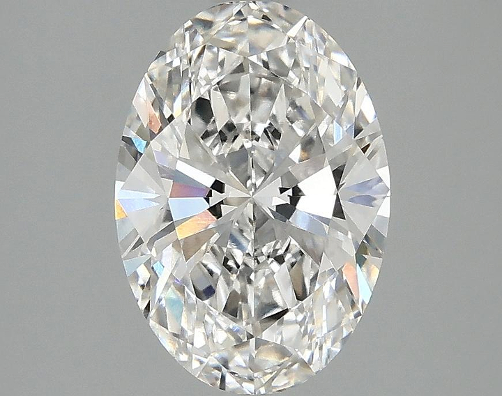 2.03 Carat Oval Shaped Ideal Cut VVS2 IGI Certified Lab Grown Diamond