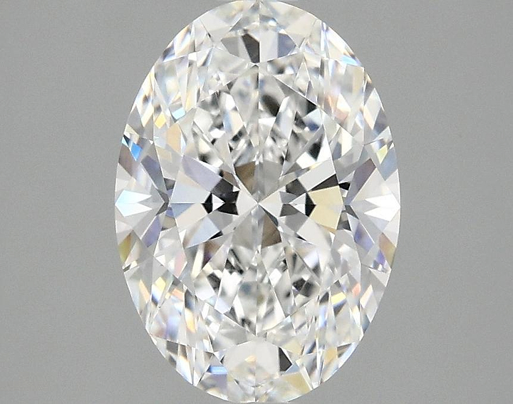 2.1 Carat Oval Shaped Ideal Cut VVS2 IGI Certified Lab Grown Diamond