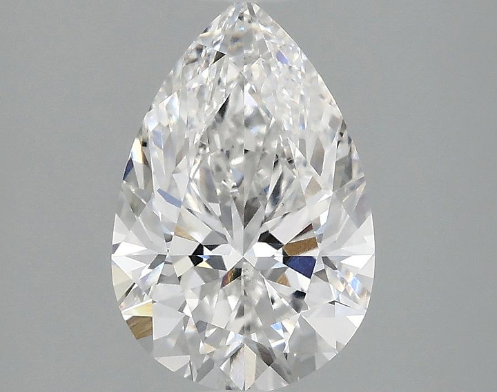 2.08 Carat Pear Shaped Excellent Cut VS2 IGI Certified Lab Grown Diamond