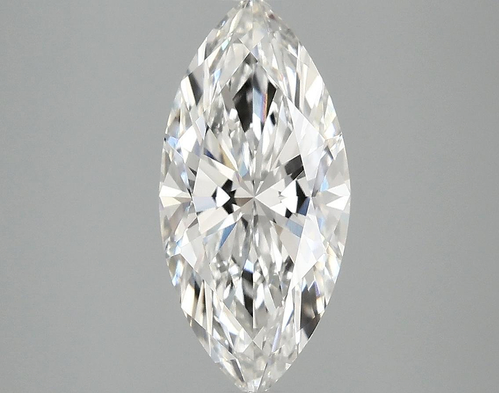 2.04 Carat Marquise Shaped Excellent Cut VVS2 IGI Certified Lab Grown Diamond