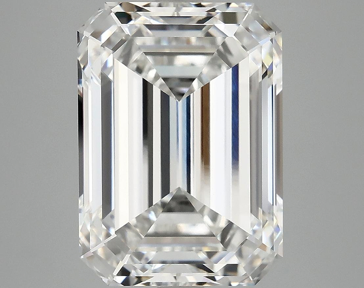 7.14 Carat Emerald Shaped Excellent Cut VVS2 IGI Certified Lab Grown Diamond