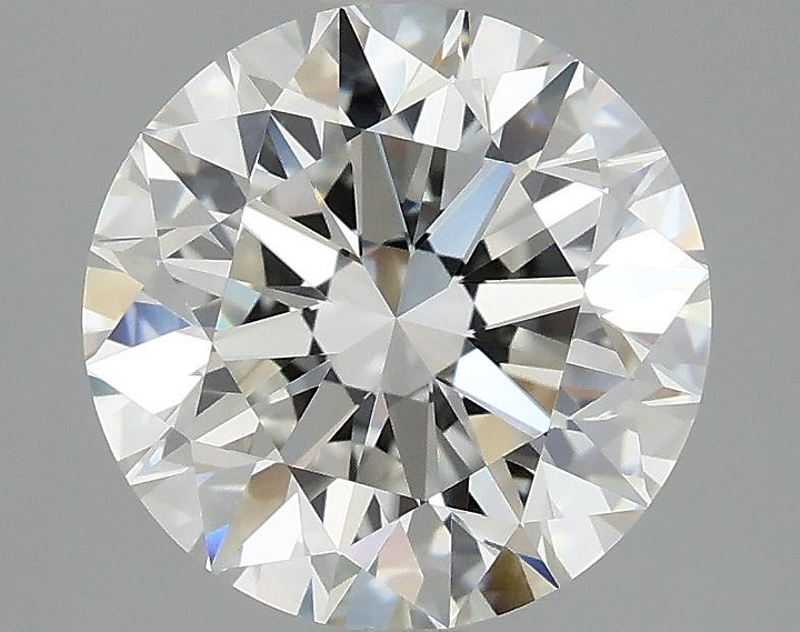 2.95 Carat Round Shaped Excellent Cut VVS2 IGI Certified Lab Grown Diamond