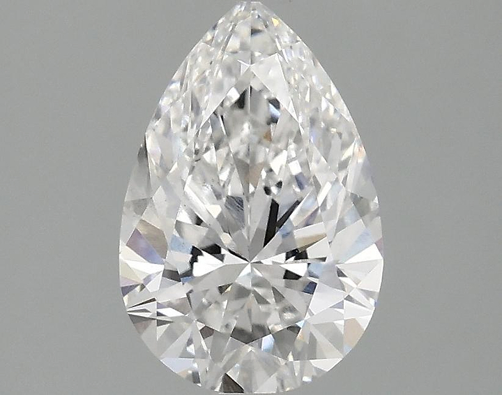 1.51 Carat Pear Shaped Excellent Cut VS2 IGI Certified Lab Grown Diamond
