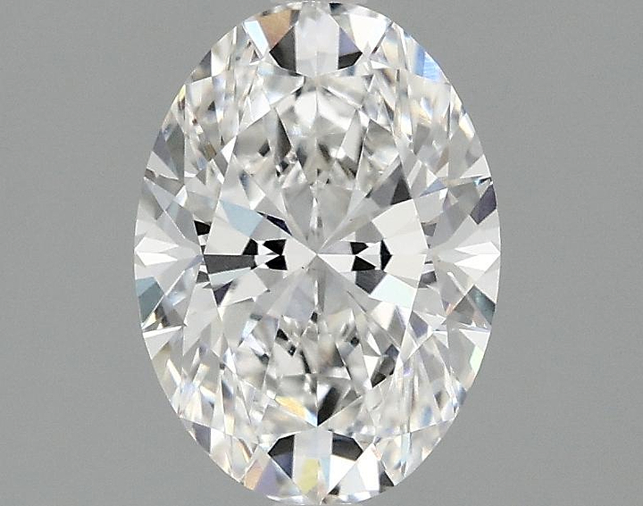 1.62 Carat Oval Shaped Ideal Cut VVS2 IGI Certified Lab Grown Diamond