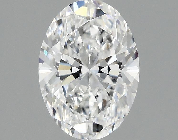 1.38 Carat Oval Shaped Ideal Cut VVS2 IGI Certified Lab Grown Diamond