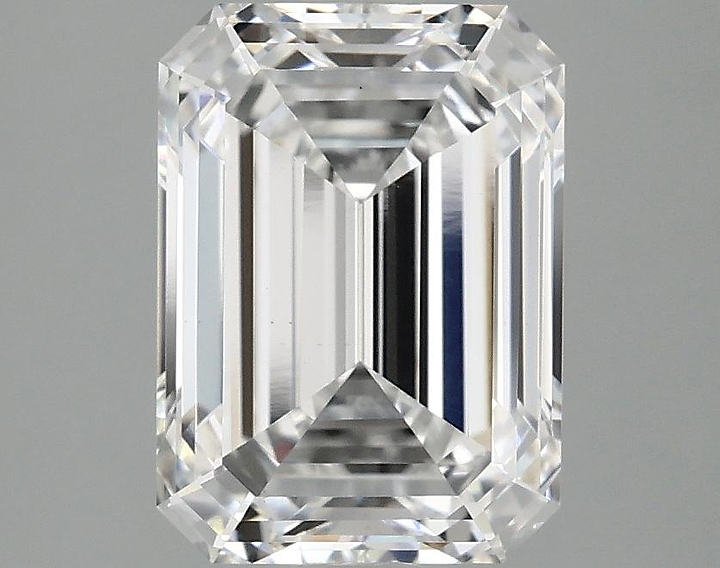 3.03 Carat Emerald Shaped Excellent Cut VS1 IGI Certified Lab Grown Diamond