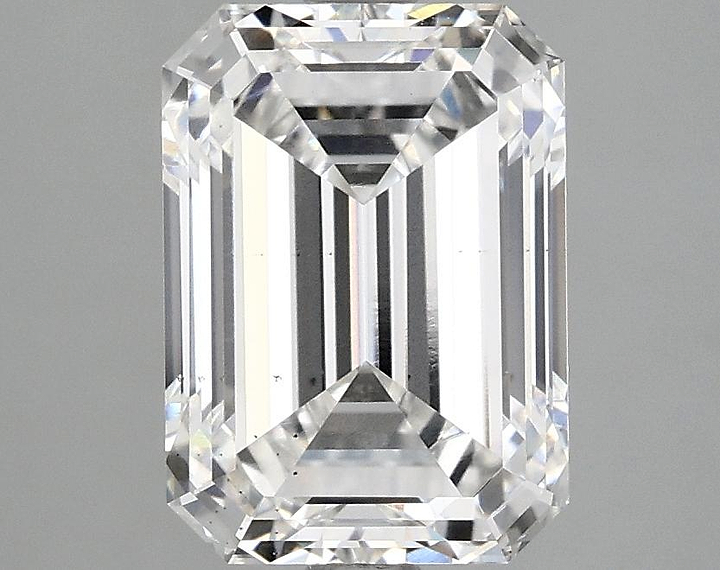 3.03 Carat Emerald Shaped Excellent Cut VS2 IGI Certified Lab Grown Diamond
