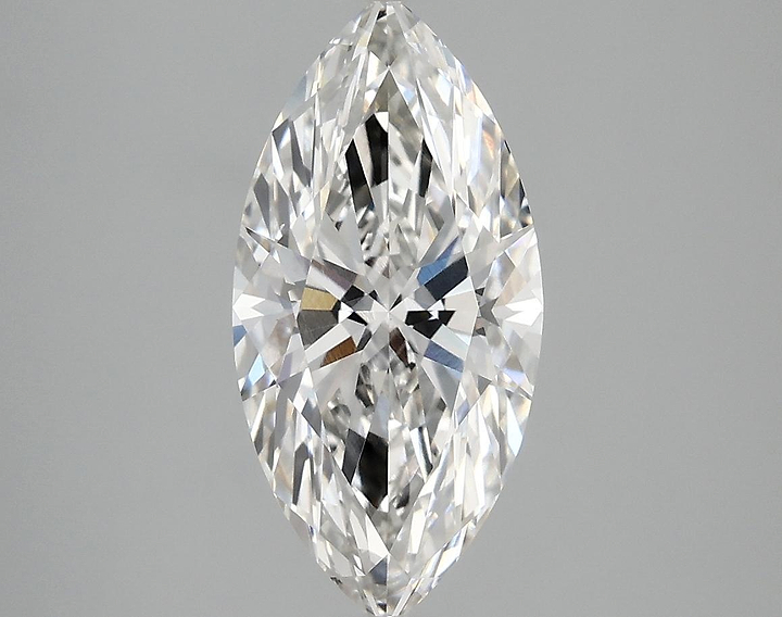 2.38 Carat Marquise Shaped Ideal Cut VS1 IGI Certified Lab Grown Diamond