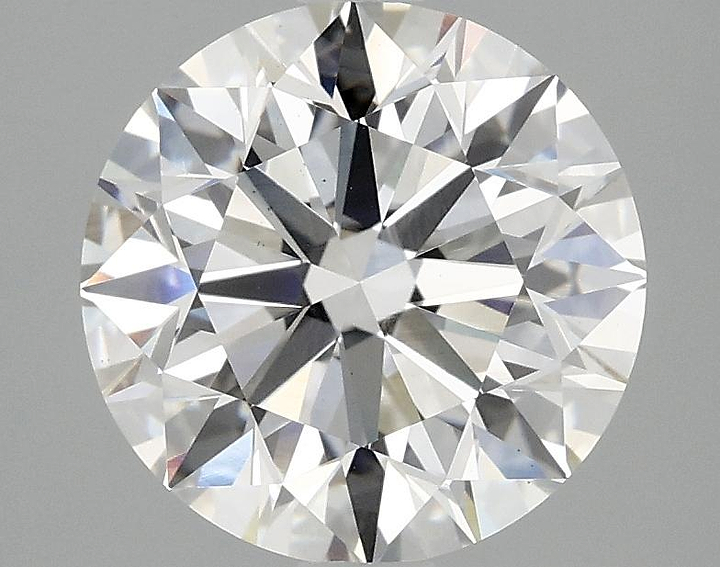 3.01 Carat Round Shaped Excellent Cut VS1 IGI Certified Lab Grown Diamond