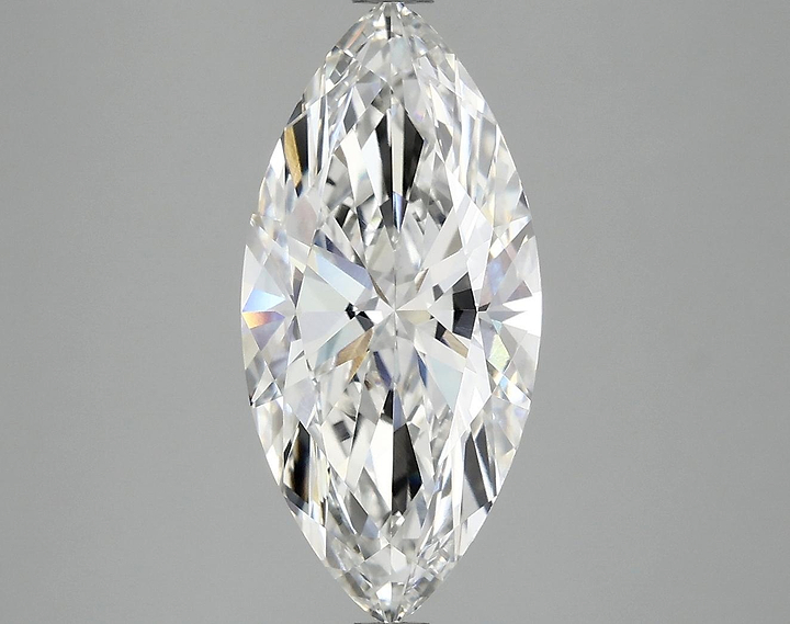 3.08 Carat Marquise Shaped Very Good Cut VVS2 IGI Certified Lab Grown Diamond