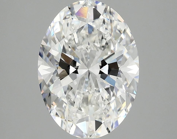 3.09 Carat Oval Shaped Ideal Cut VVS2 IGI Certified Lab Grown Diamond