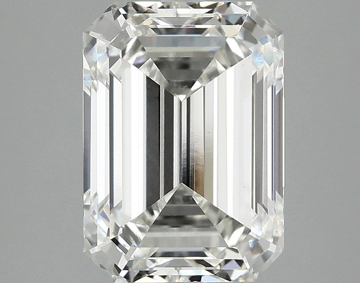 3.1 Carat Emerald Shaped Ideal Cut VS1 IGI Certified Lab Grown Diamond