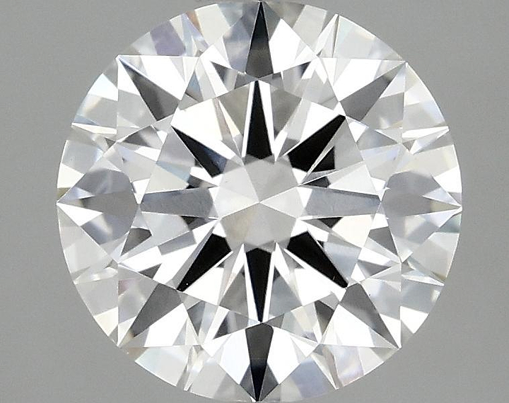 2.54 Carat Round Shaped Ideal Cut VVS2 IGI Certified Lab Grown Diamond