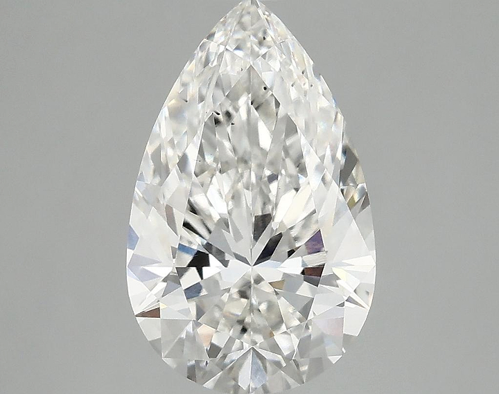 2.57 Carat Pear Shaped Ideal Cut VS2 IGI Certified Lab Grown Diamond