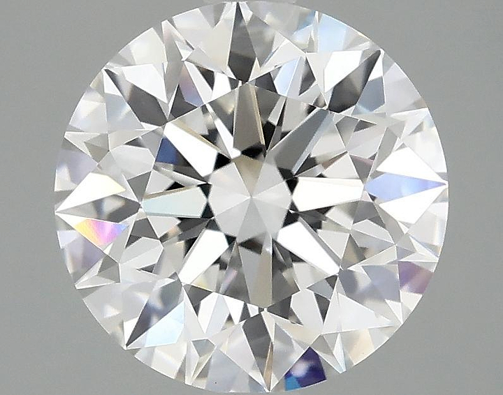 2.97 Carat Round Shaped Excellent Cut VVS2 IGI Certified Lab Grown Diamond