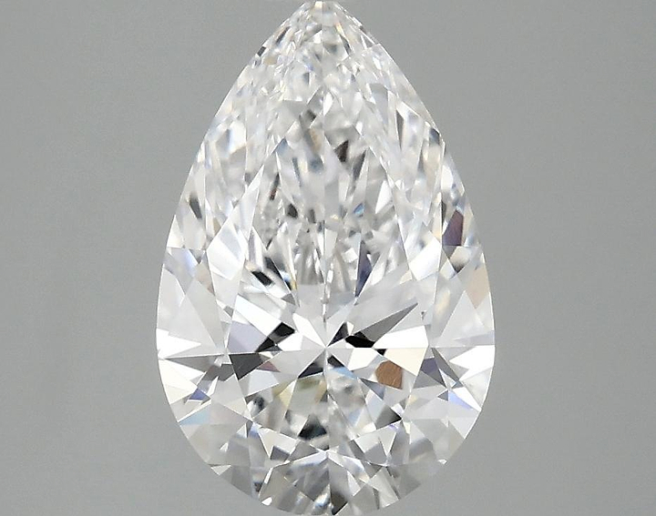 2.01 Carat Pear Shaped Ideal Cut VVS2 IGI Certified Lab Grown Diamond