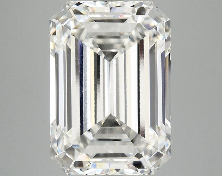 10.26 Carat Emerald Shaped Ideal Cut VS1 IGI Certified Lab Grown Diamond