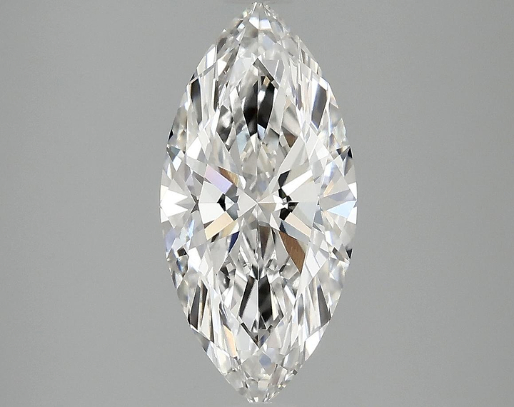 2.1 Carat Marquise Shaped Excellent Cut VS1 IGI Certified Lab Grown Diamond