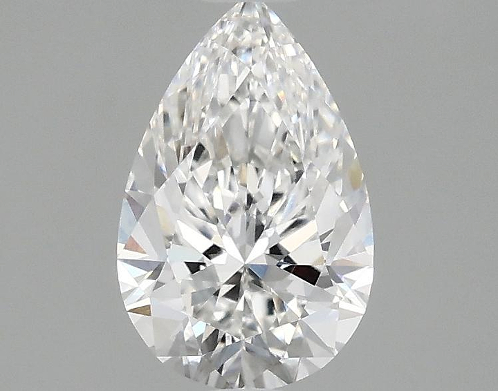 1.08 Carat Pear Shaped Ideal Cut VVS1 IGI Certified Lab Grown Diamond