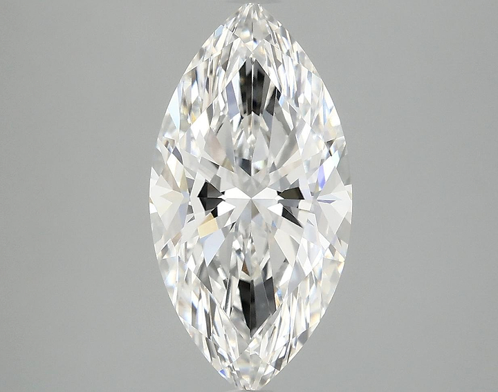 3.01 Carat Marquise Shaped Ideal Cut VVS2 IGI Certified Lab Grown Diamond