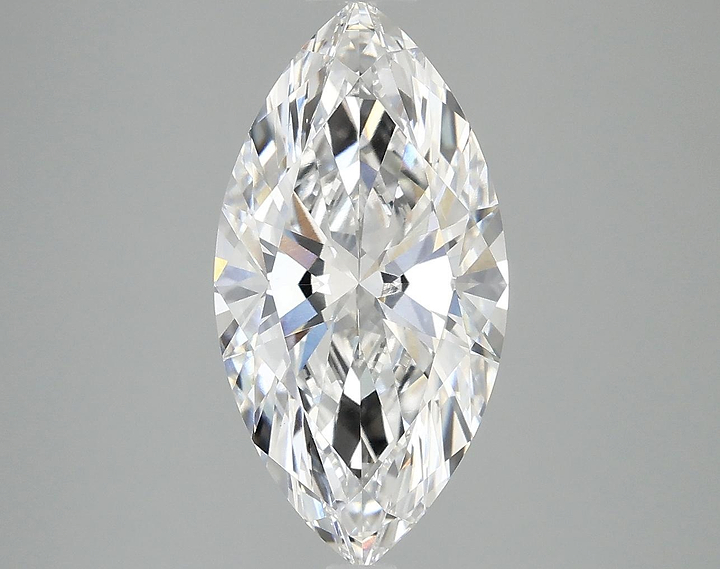 3.01 Carat Marquise Shaped Ideal Cut VVS2 IGI Certified Lab Grown Diamond