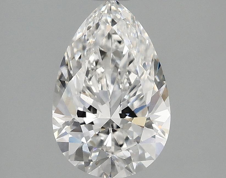 1.38 Carat Pear Shaped Excellent Cut VS1 IGI Certified Lab Grown Diamond