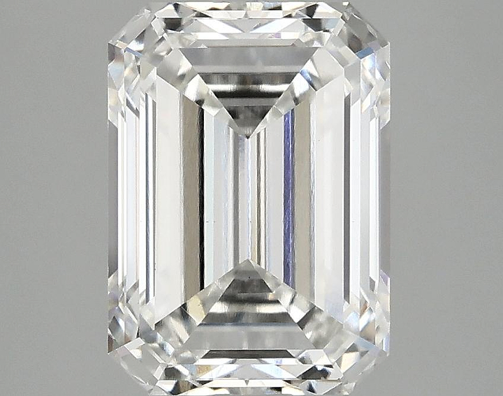 3.08 Carat Emerald Shaped Excellent Cut VS1 IGI Certified Lab Grown Diamond
