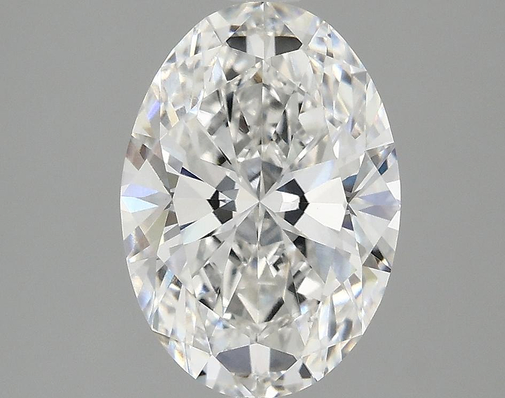 2.51 Carat Oval Shaped Ideal Cut VVS2 IGI Certified Lab Grown Diamond