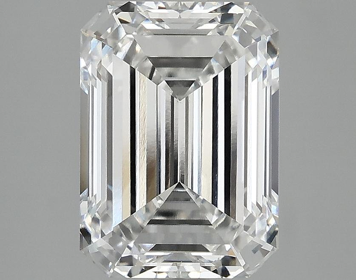 3.08 Carat Emerald Shaped Excellent Cut VS1 IGI Certified Lab Grown Diamond