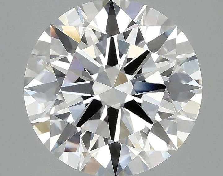 3.04 Carat Round Shaped Ideal Cut VVS2 IGI Certified Lab Grown Diamond
