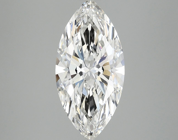 3.0 Carat Marquise Shaped Excellent Cut VVS2 IGI Certified Lab Grown Diamond