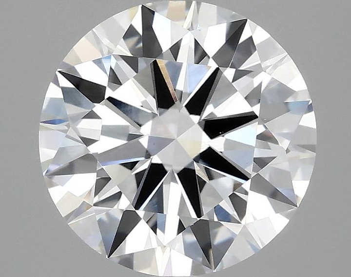 3.03 Carat Round Shaped Ideal Cut VVS2 IGI Certified Lab Grown Diamond