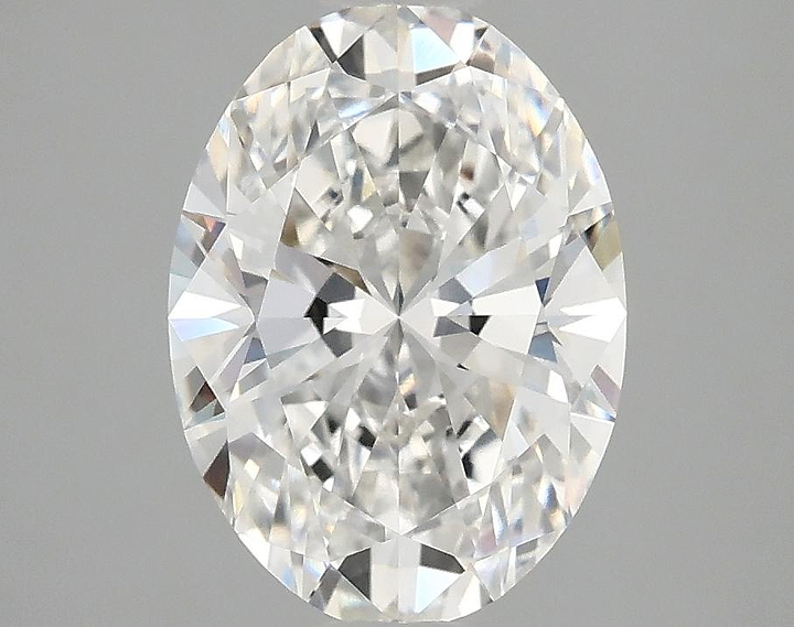 2.42 Carat Oval Shaped Ideal Cut VVS2 IGI Certified Lab Grown Diamond
