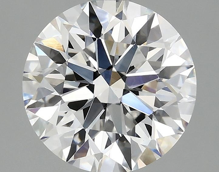 2.4 Carat Round Shaped Excellent Cut VVS2 IGI Certified Lab Grown Diamond