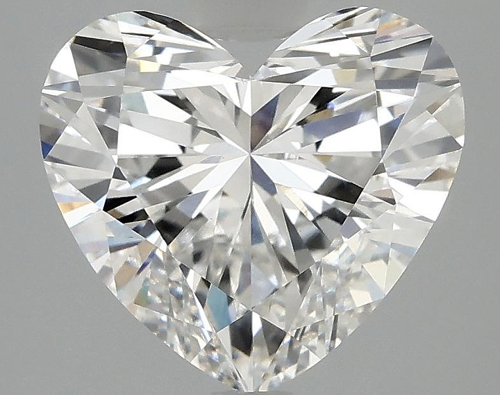 3.03 Carat Heart Shaped Ideal Cut VS1 IGI Certified Lab Grown Diamond