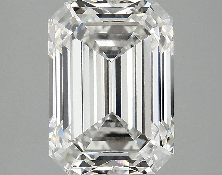 3.07 Carat Emerald Shaped Ideal Cut VS1 IGI Certified Lab Grown Diamond