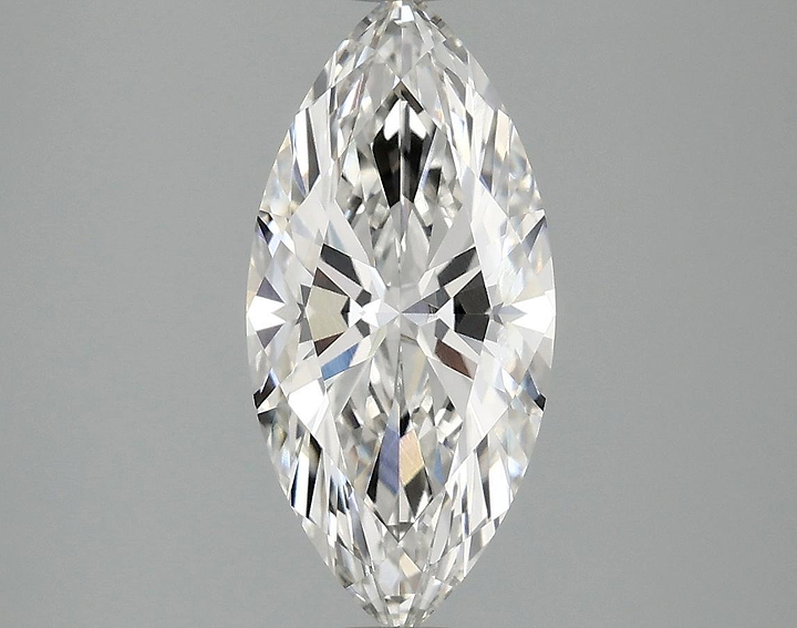 2.1 Carat Marquise Shaped Excellent Cut VVS1 IGI Certified Lab Grown Diamond