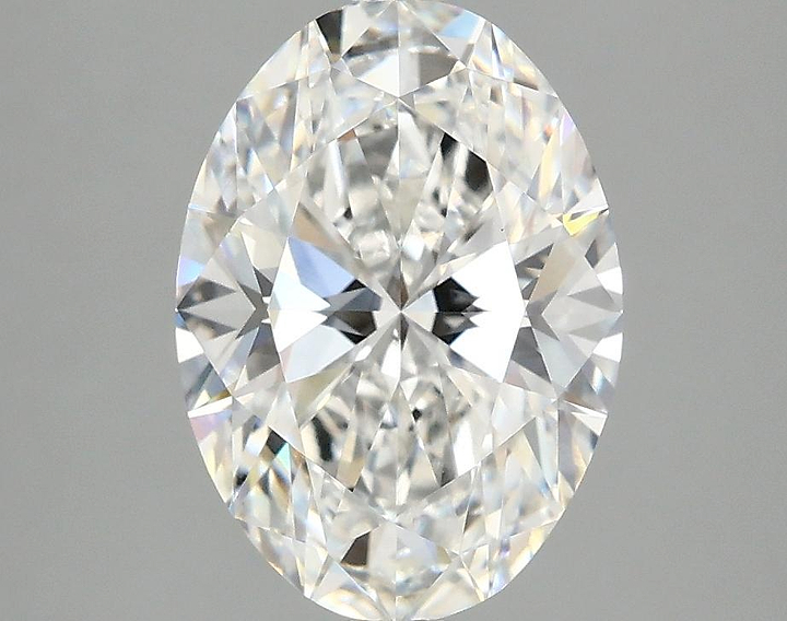 2.58 Carat Oval Shaped Ideal Cut VVS2 IGI Certified Lab Grown Diamond