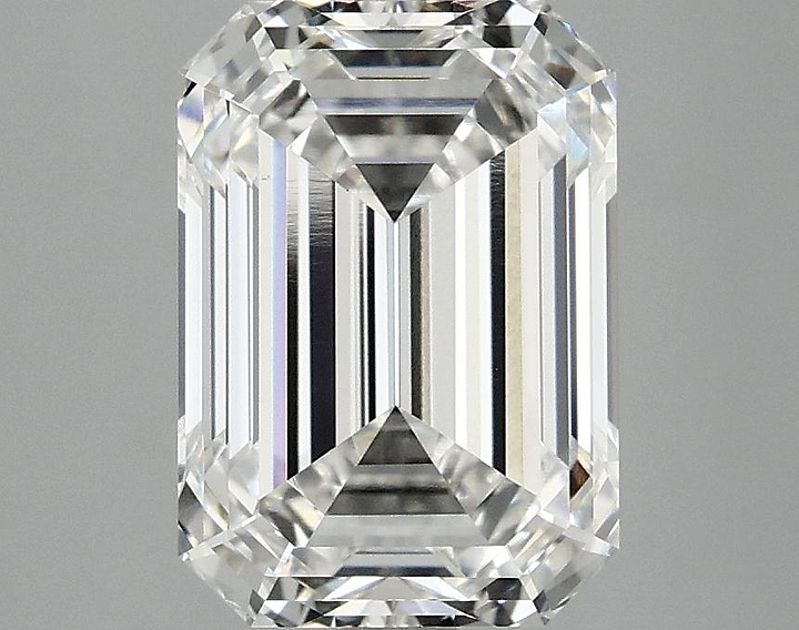 3.03 Carat Emerald Shaped Ideal Cut VS1 IGI Certified Lab Grown Diamond
