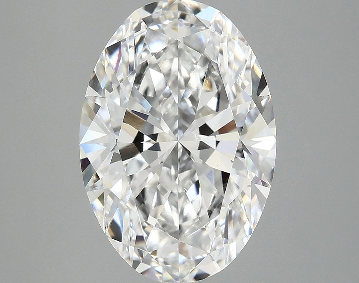 4.03 Carat Oval Shaped Ideal Cut VVS2 IGI Certified Lab Grown Diamond