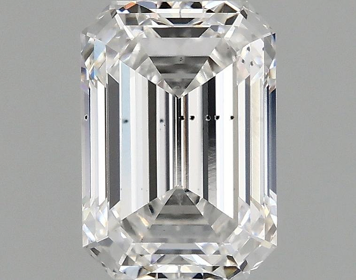1.08 Carat Emerald Shaped Ideal Cut SI1 IGI Certified Lab Grown Diamond