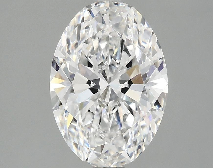 1.97 Carat Oval Shaped Ideal Cut VVS2 IGI Certified Lab Grown Diamond